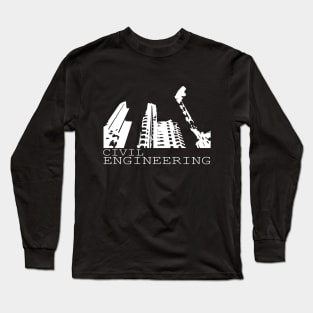 civil engineering, building design engineer Long Sleeve T-Shirt